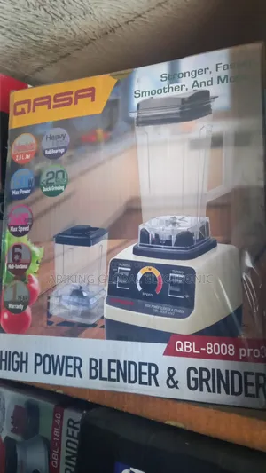 Qasa Industrial Blender Pro3 High Power Blender and Grinder