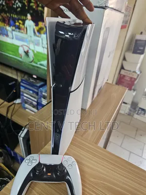 Playstations 5 Slim Digital With 7 Games
