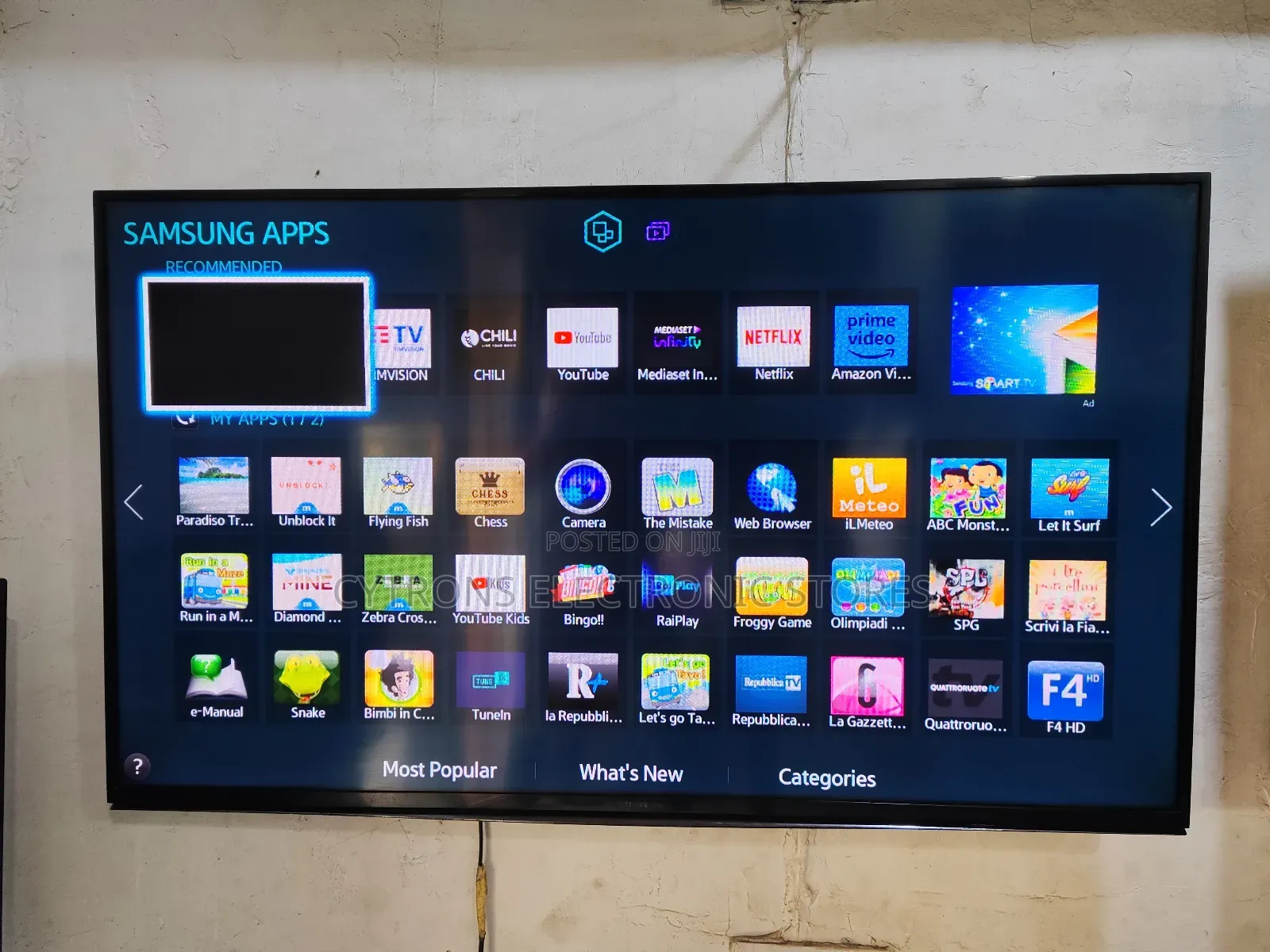 Samsung 40" Smart Tv