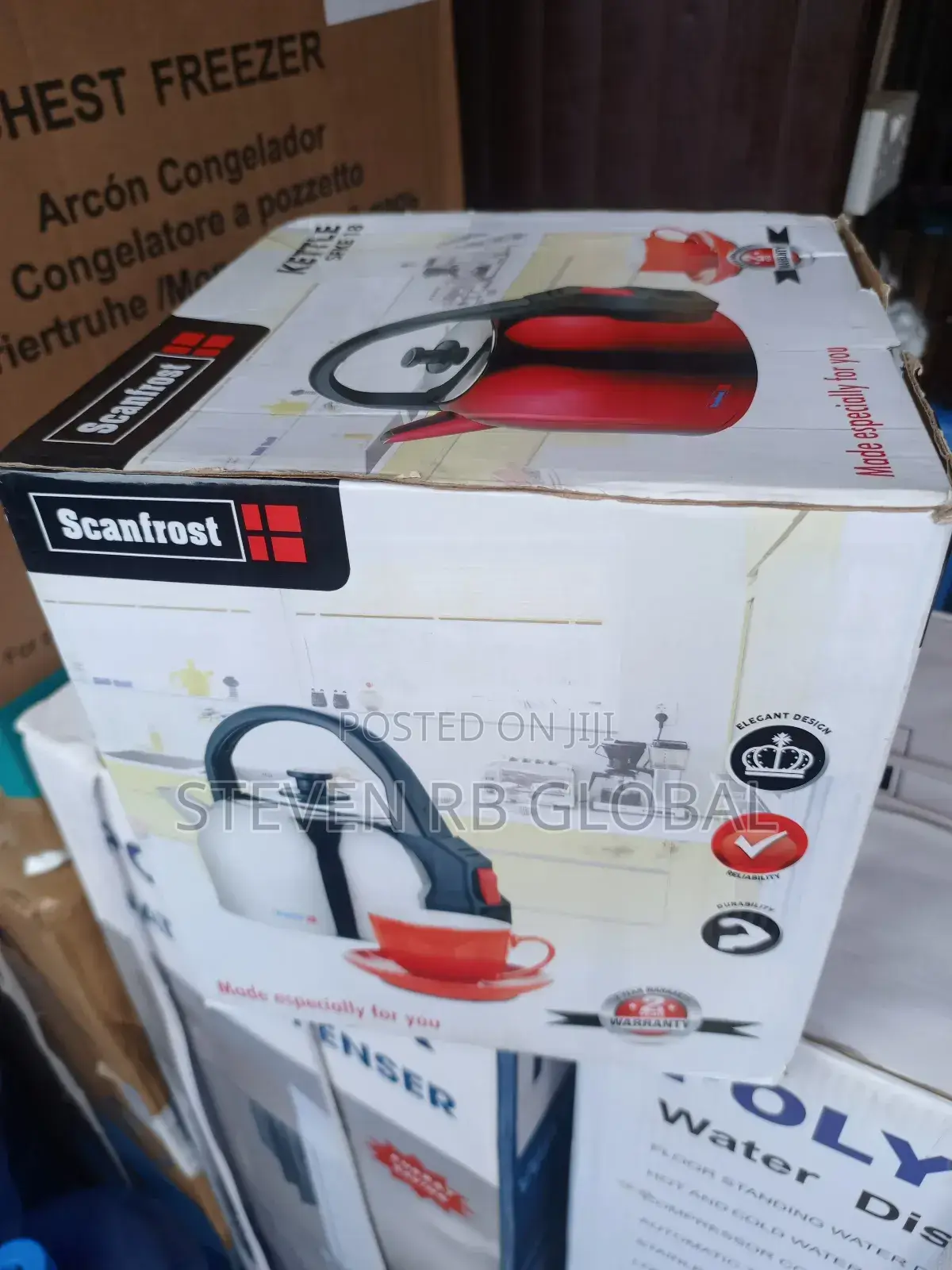 Scanfrost Stainless Steel Kettle 4.3l (Sfke 18)