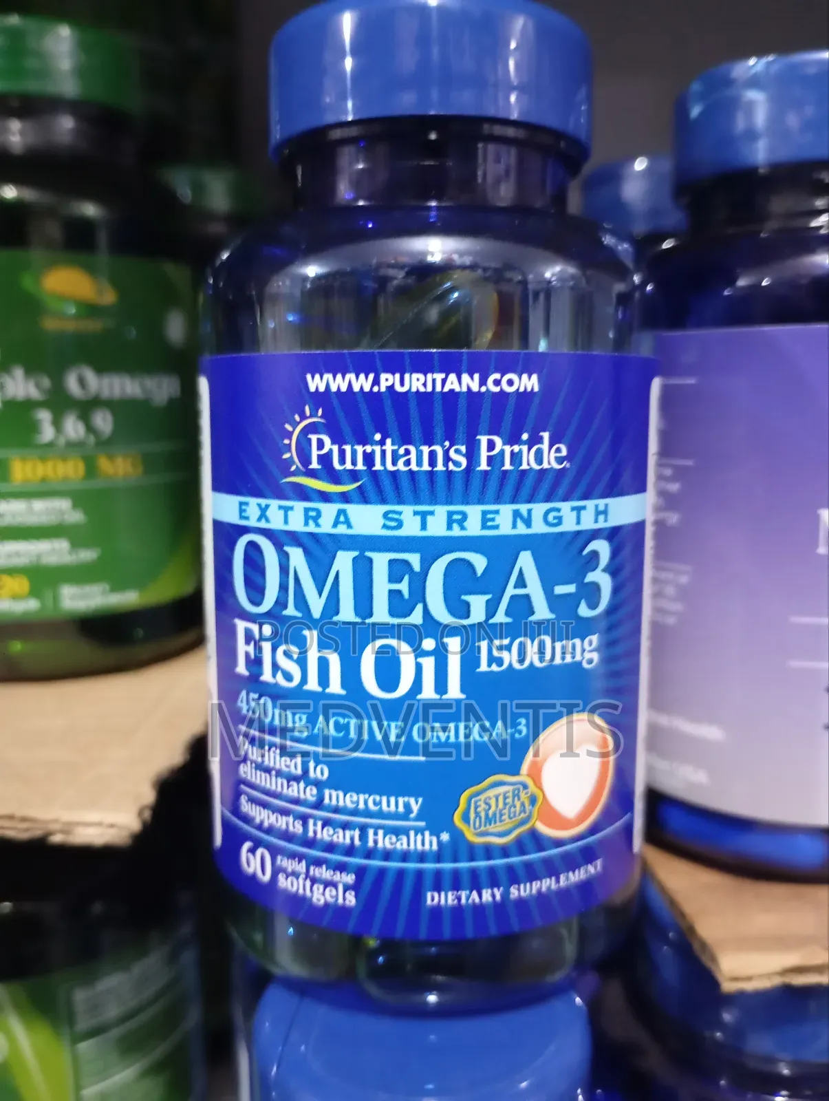 Puritan's Pride Omega 3 Fish Oil