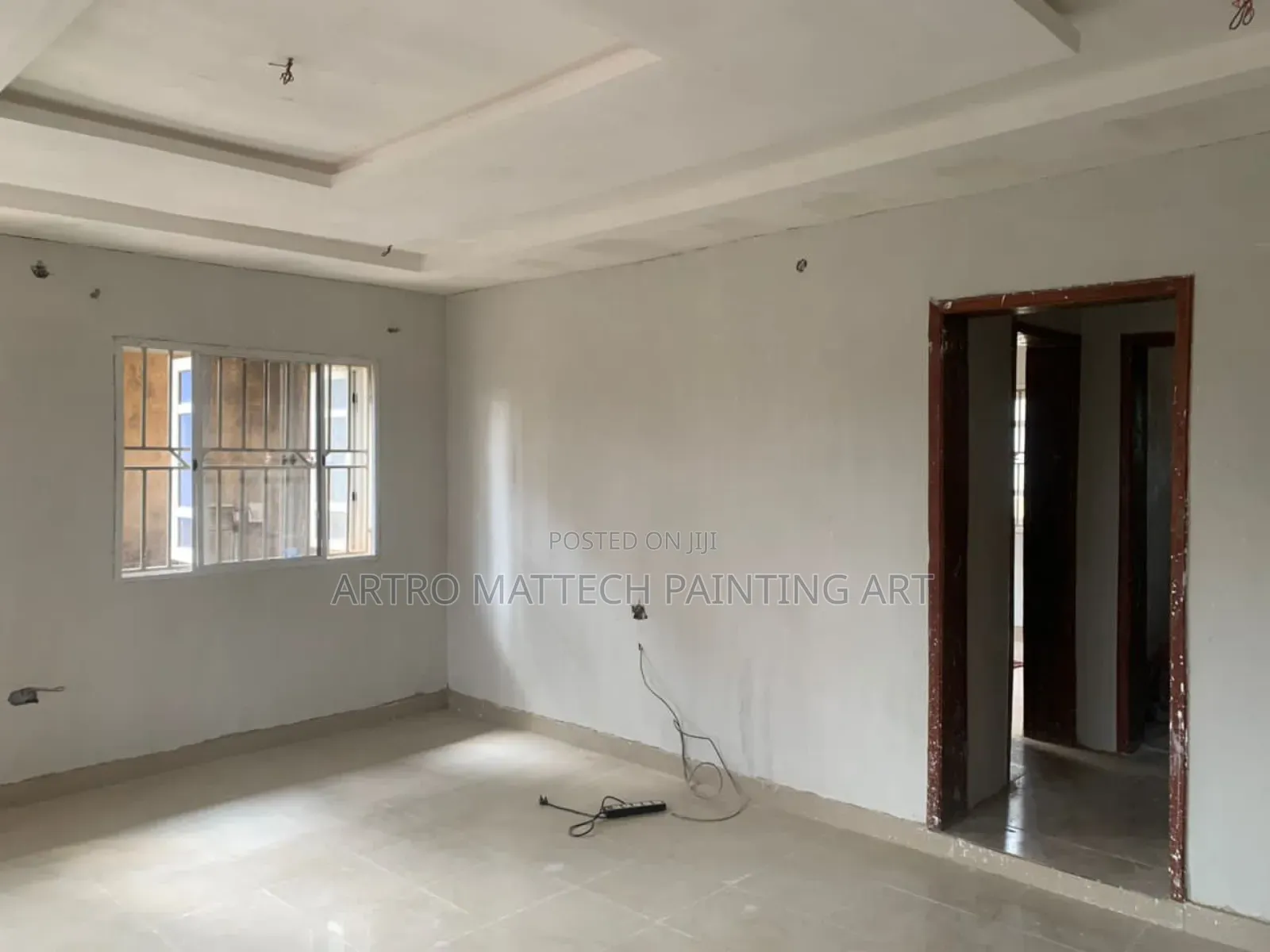 Grey Screeding, Smooth, Durable for in/Ex Building.