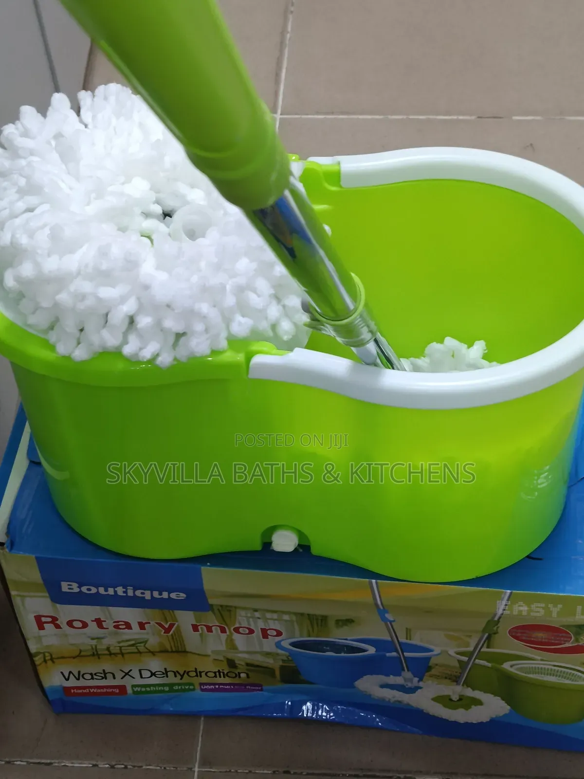 360 Degree Spinning-Rotary Mop.