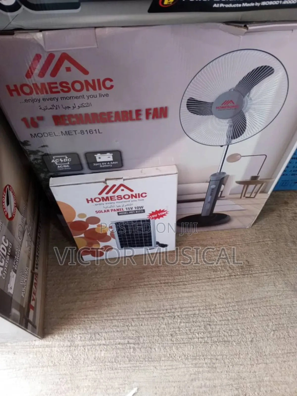 Solar Reachable Flor Fan