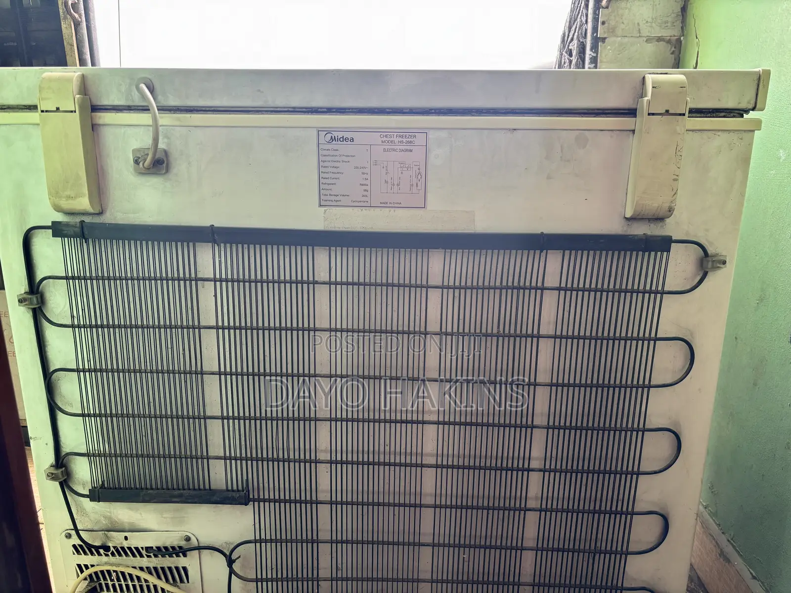 Midea Hs-268c-White Chest Freezer