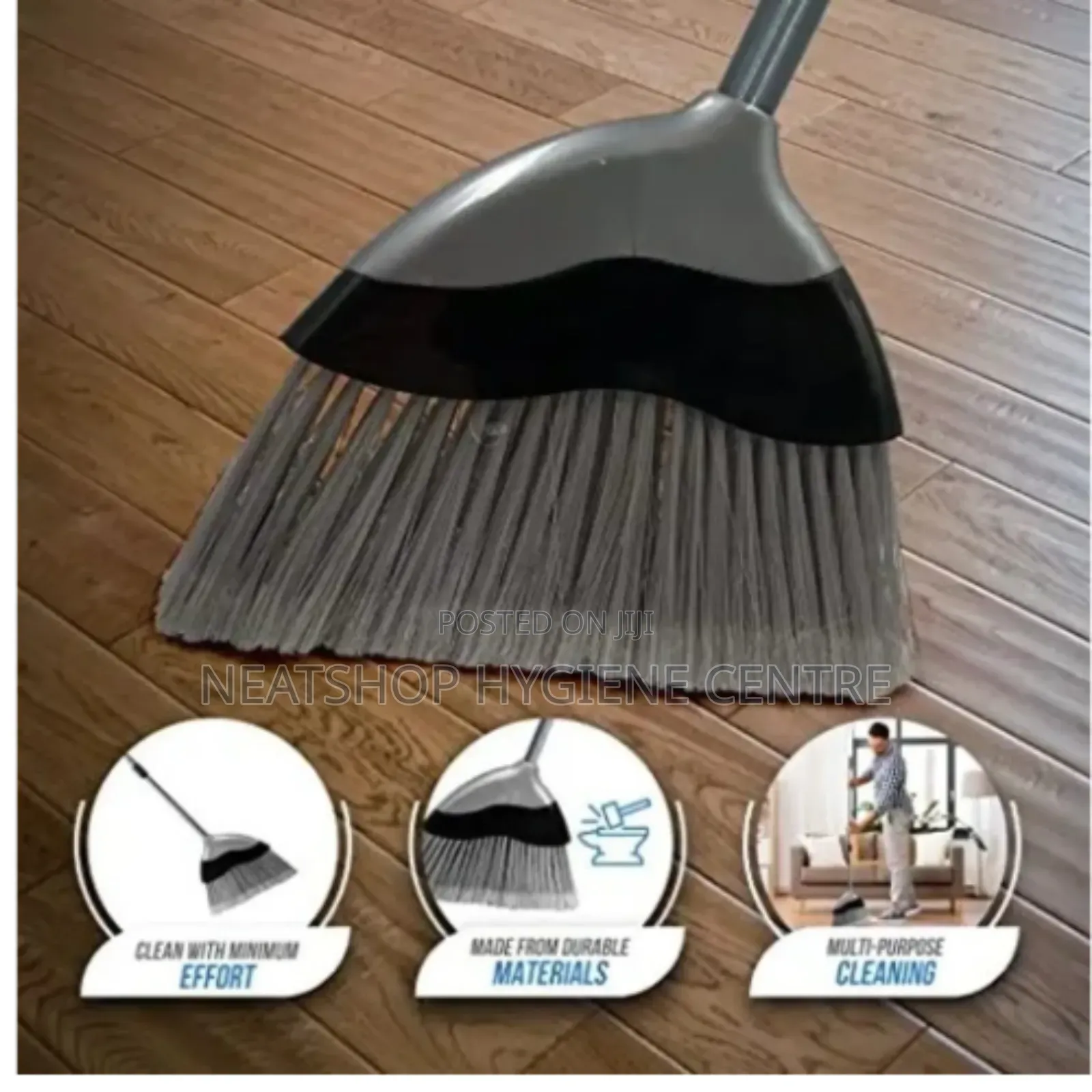 Long Plastic Broom
