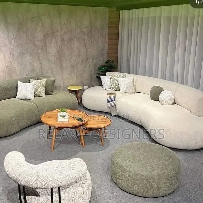 Semi-Circled Sofa  Set