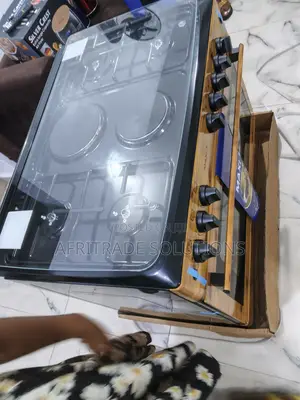 Maxi 4+2 Gas Cooker – Stainless Steel Finish
