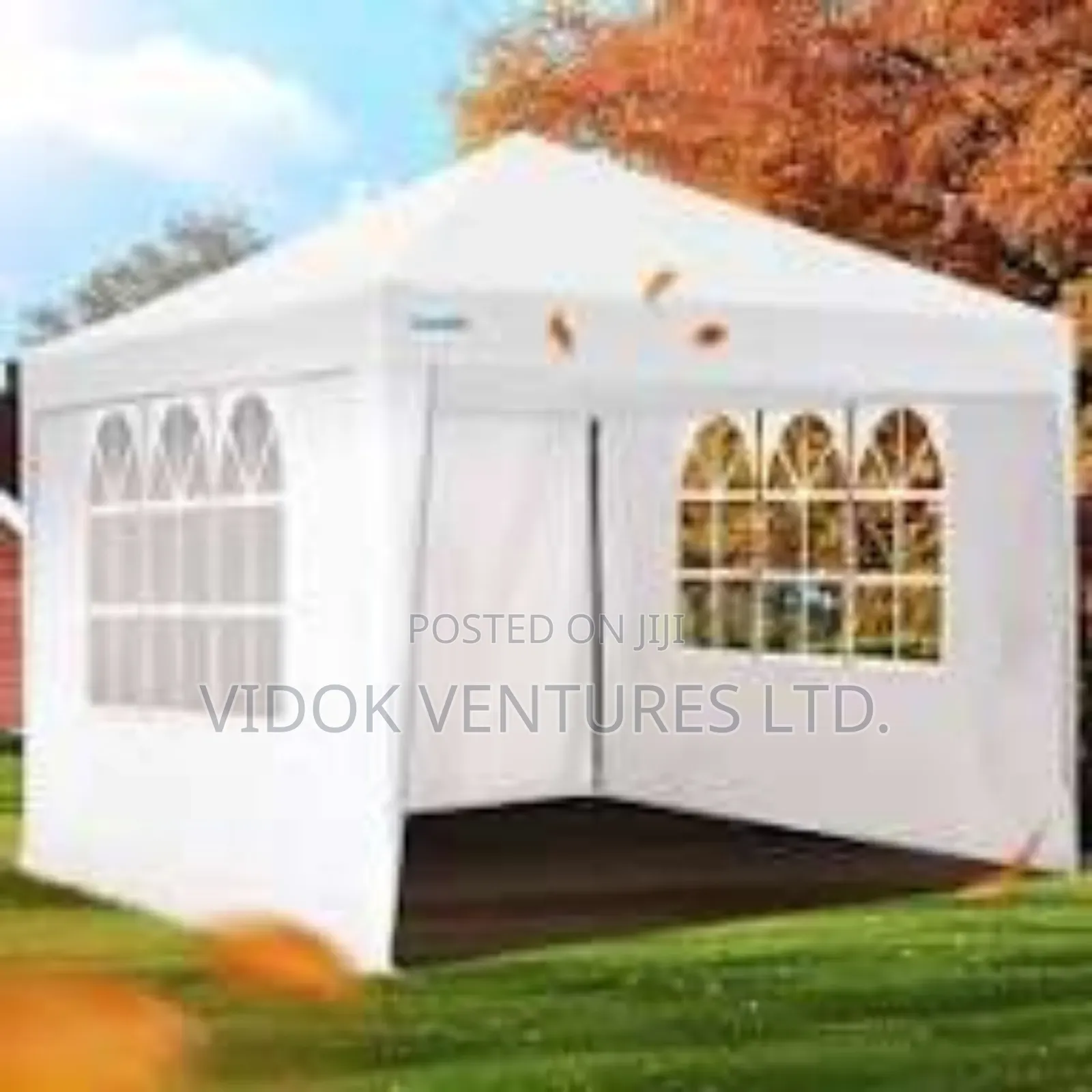 Foldable Canopy Tent With Complete Side Covers 10 X 10 Ft
