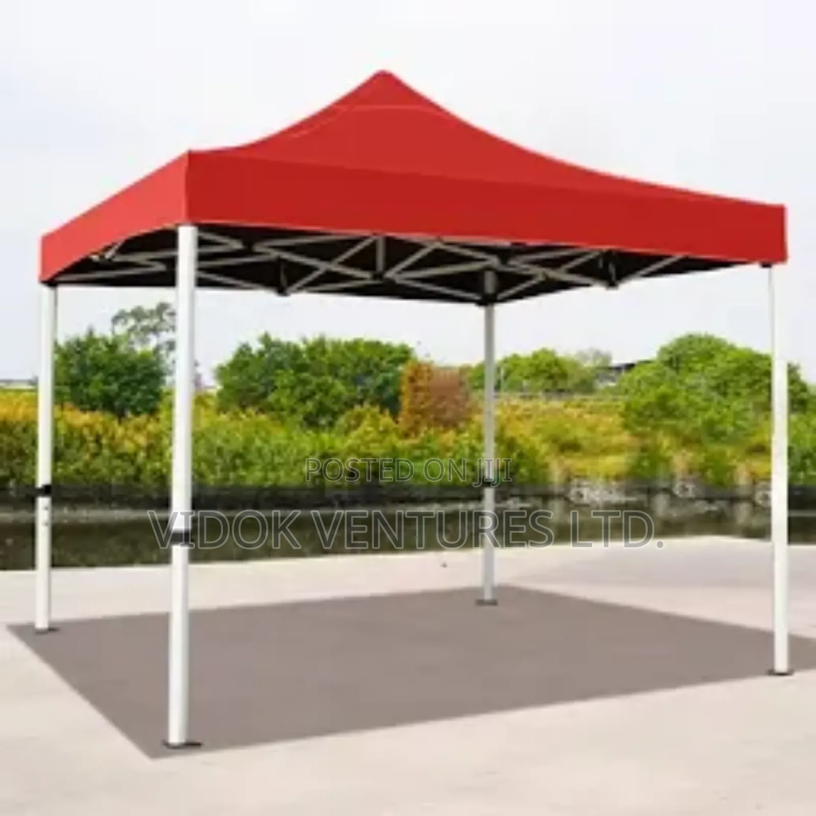 Foldable Canopy Tent Pop Up Complete 10 X 10 Ft Without Sides