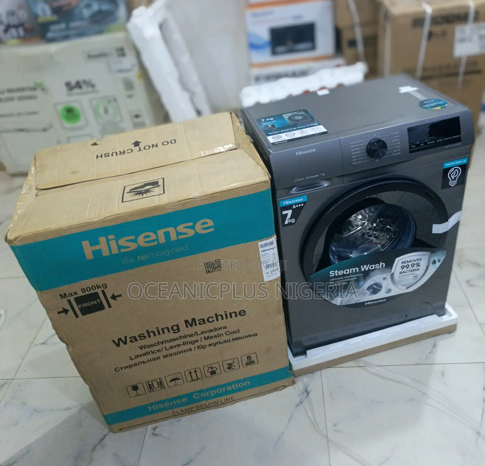 Smooth Operation Hisense 7kg Front-Load Automatic Washing Machine