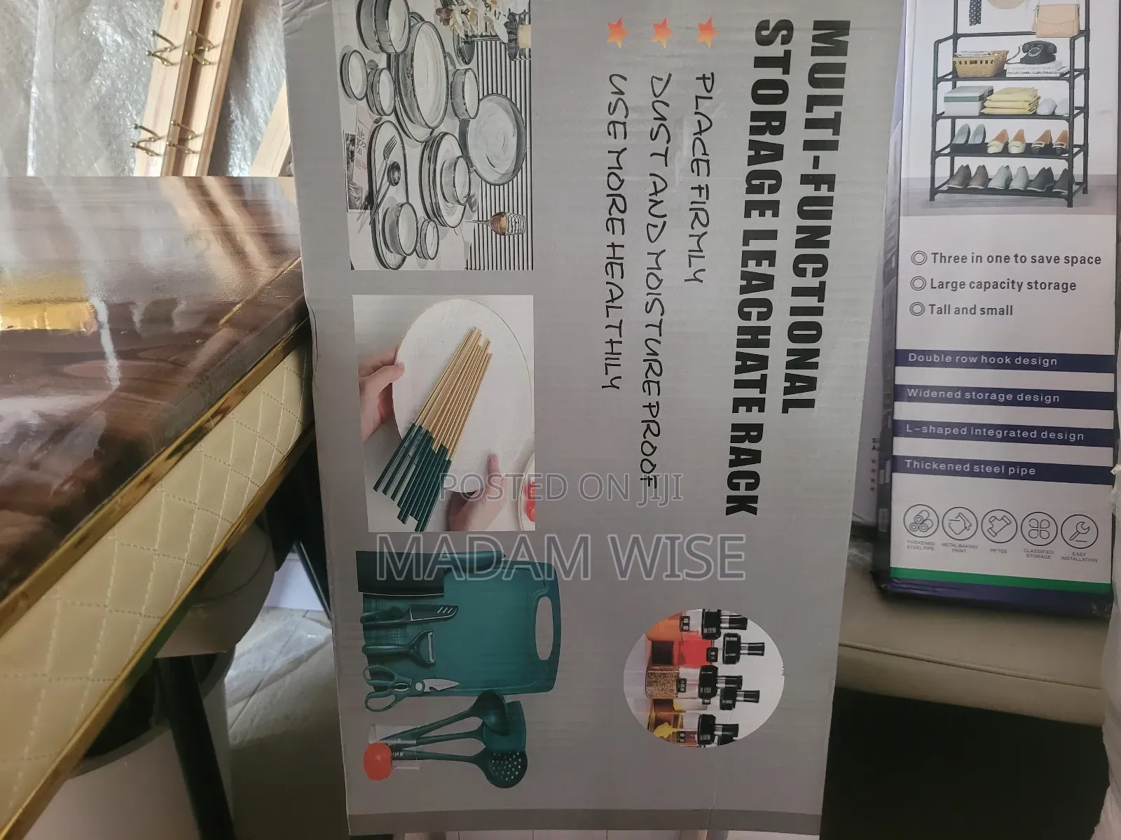 Multi-Function Storage Rack