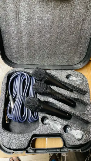 3 in 1 Wired Microphone