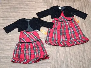 Gingham Girls Dress