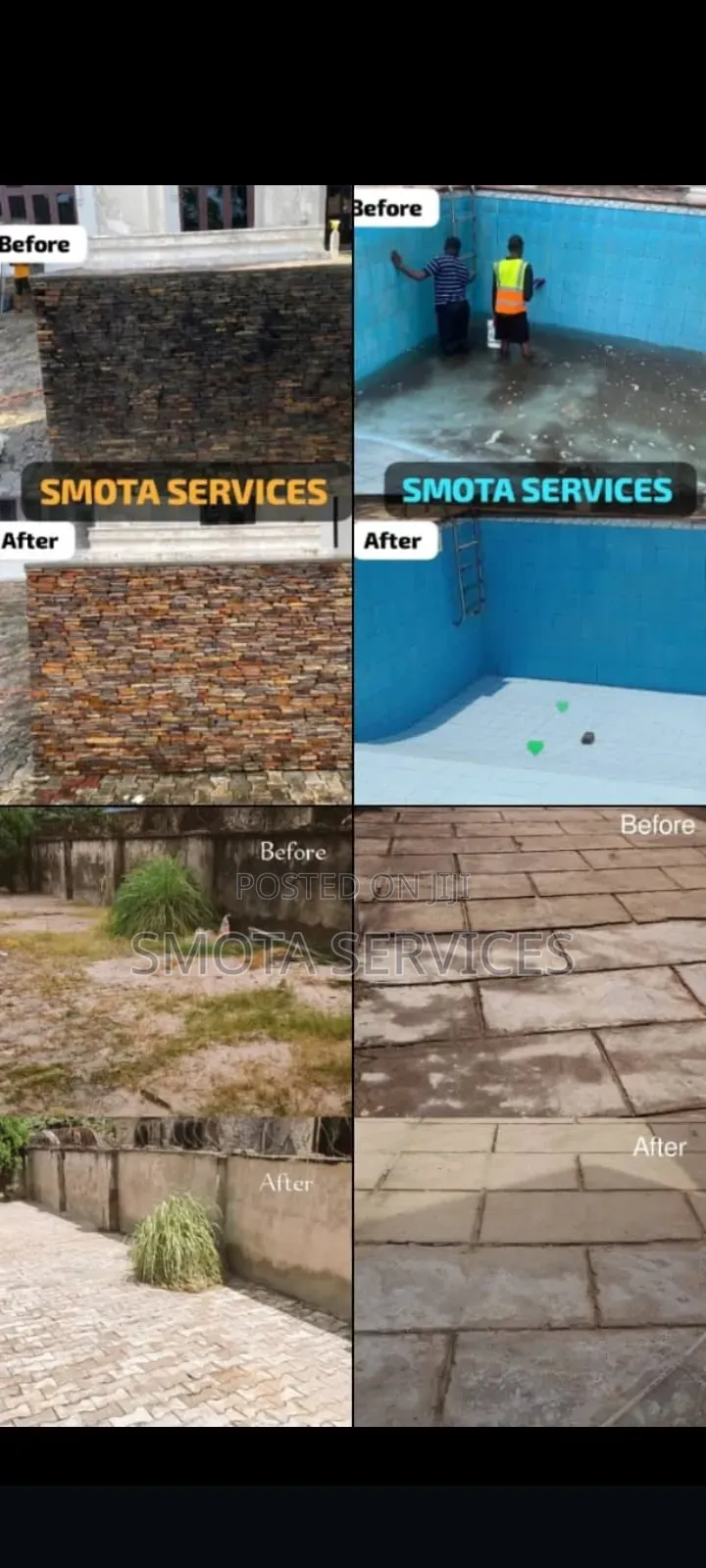 Interlocking/Concrete Floor Washing