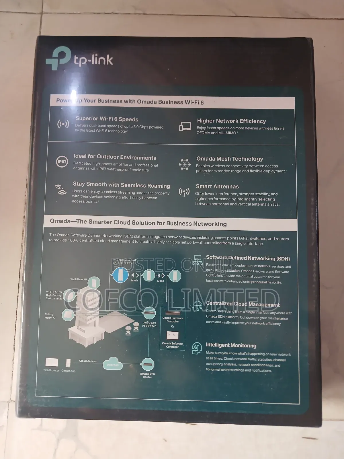 Tp-link Omada Eap650-outdoor Ax3000 Wi-fi 6 Access Point