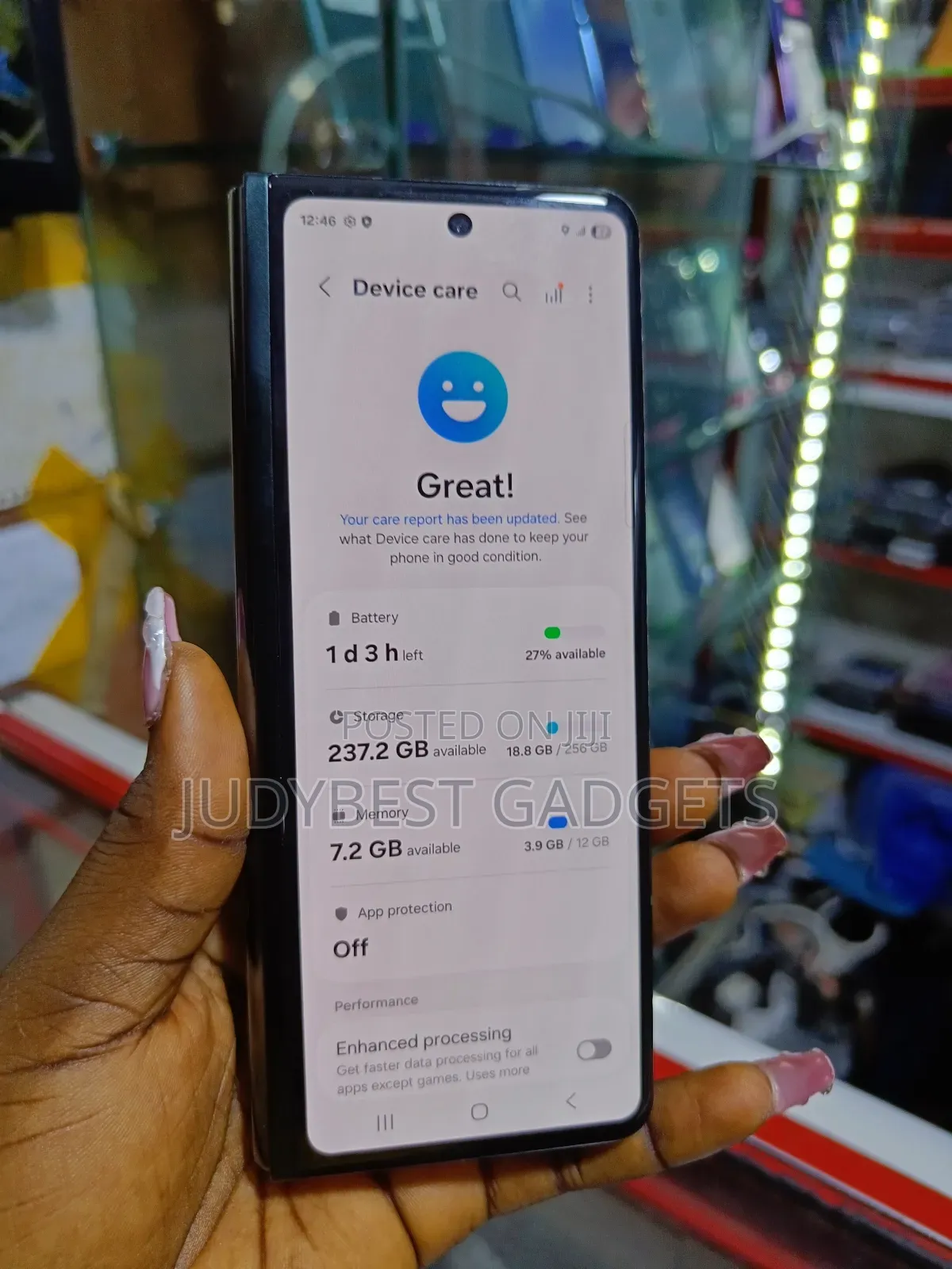 Samsung Galaxy Z Fold 3 256 GB Black