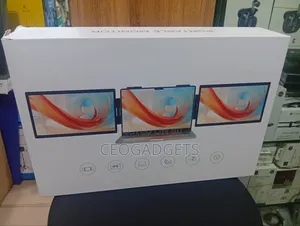 Triple Portable Monitor Yxk 14" - Laptop Screen Extender Dual Monitor