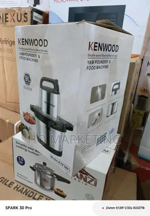 Kenwood 9l Multifunctional Yam Pounder – Pound Like a Pro