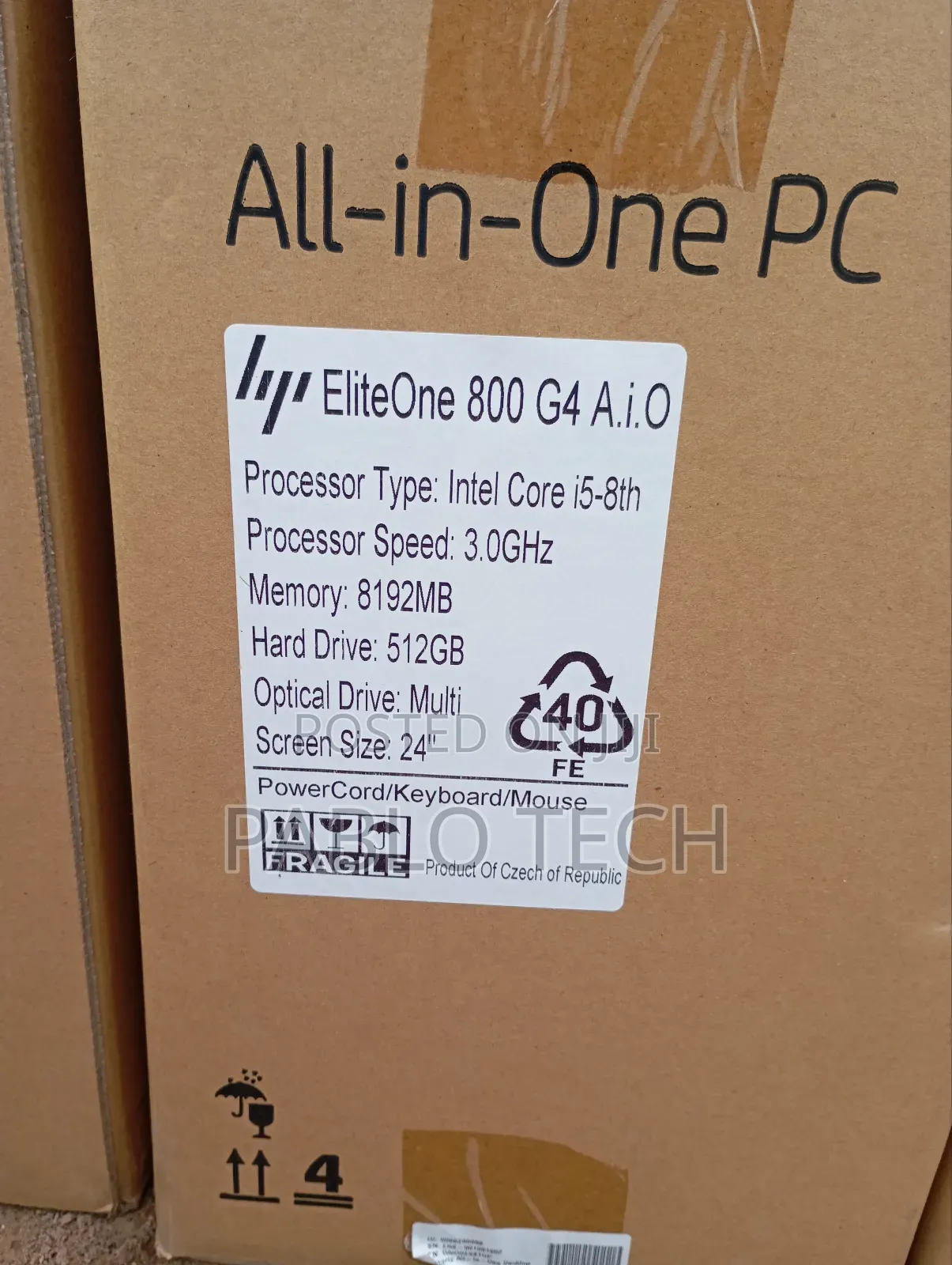New Desktop Computer HP EliteOne 800 8GB Intel Core I5 SSD 512GB