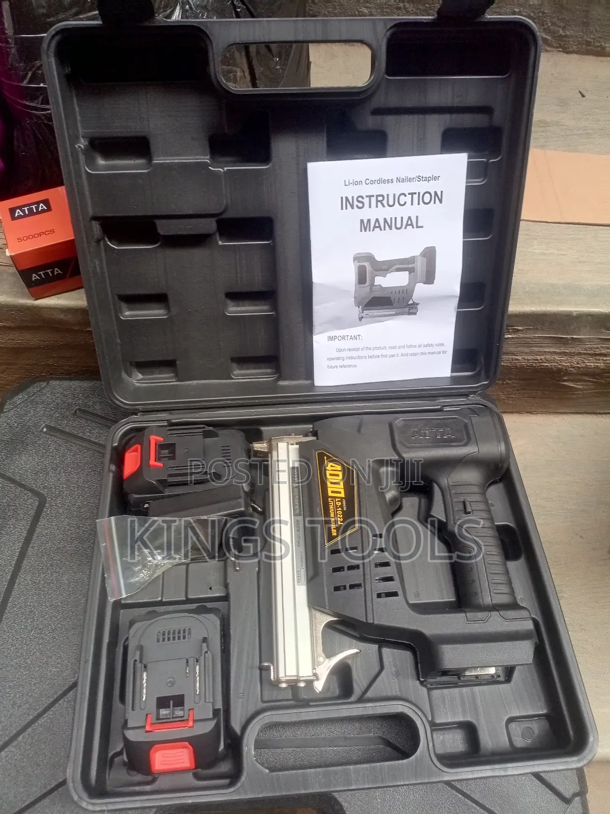 Cordless Stapler Machine