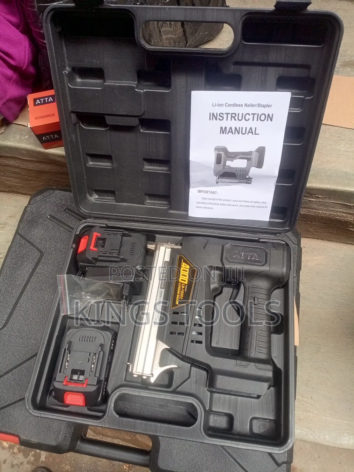 Cordless Stapler Machine