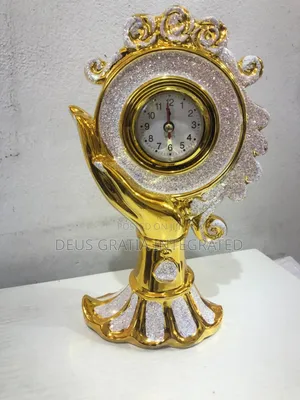 Table Clock For Tv Consoles, Office Table, Centre Table
