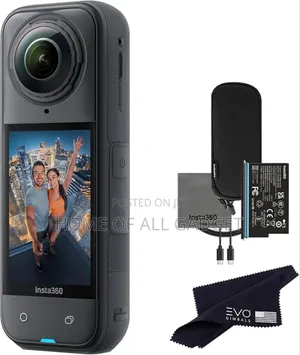 Insta360 X5 - Waterproof 360 Action Camera With 1/1.28" Sensors,