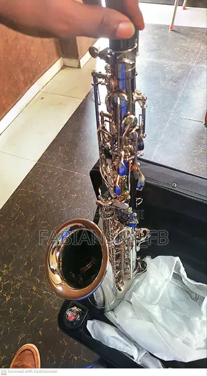 Original Professional Yamaha Alto Saxophone Silver Color