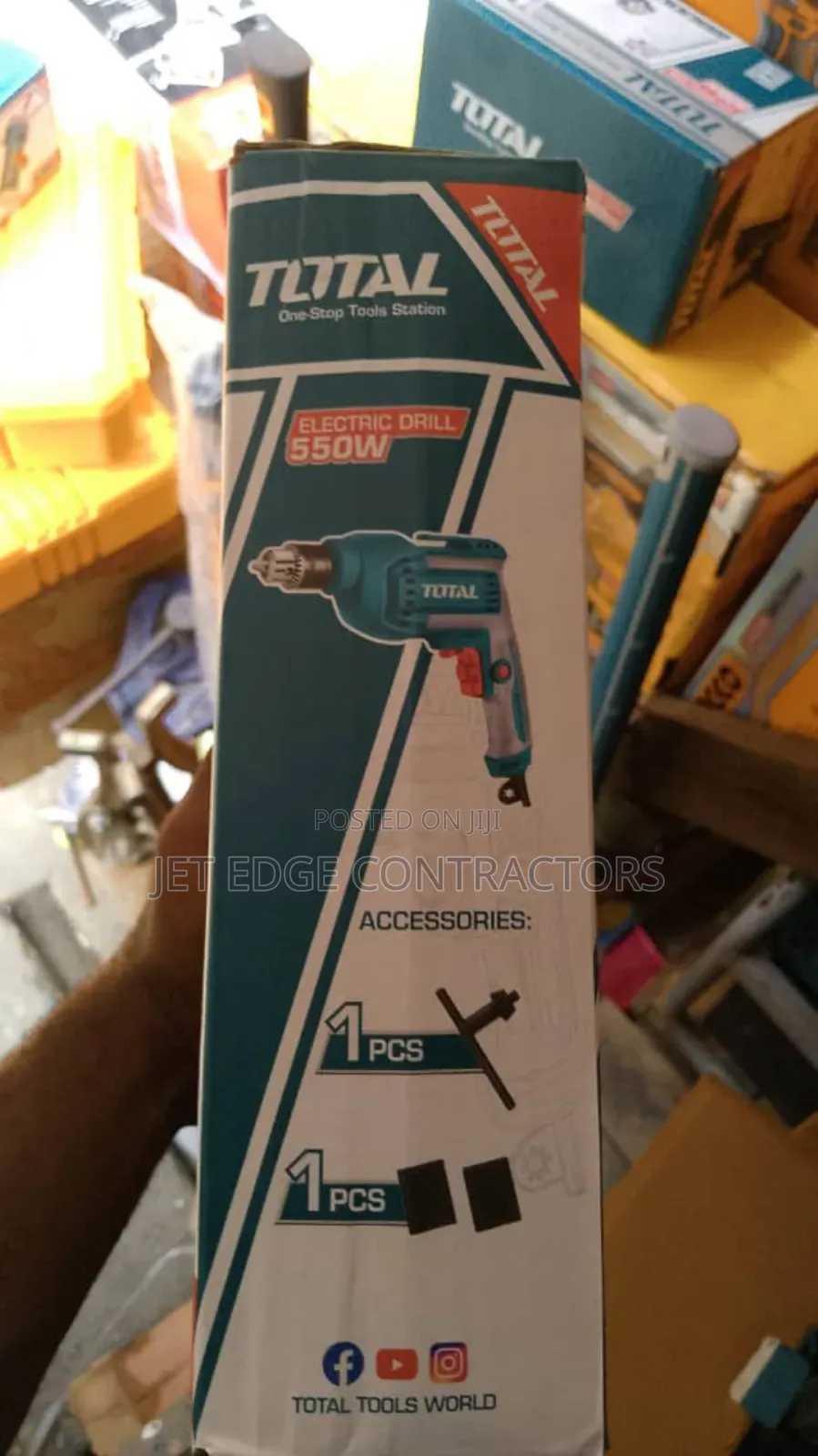 Total Corded Drilling Machine