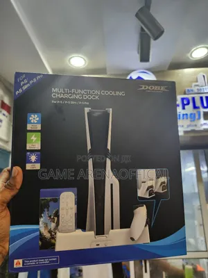 Ps5 Stand With Cooling Fan Fast Charging Base