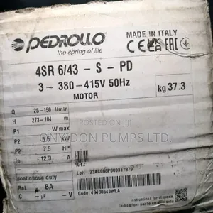 Pedrollo Submersible Pump 7.5hp