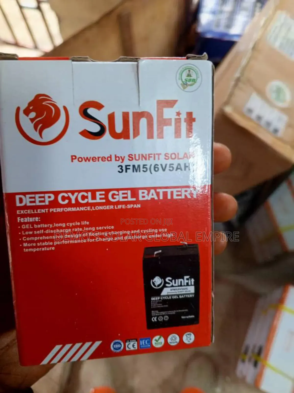 Inverter Battery 5a 12v