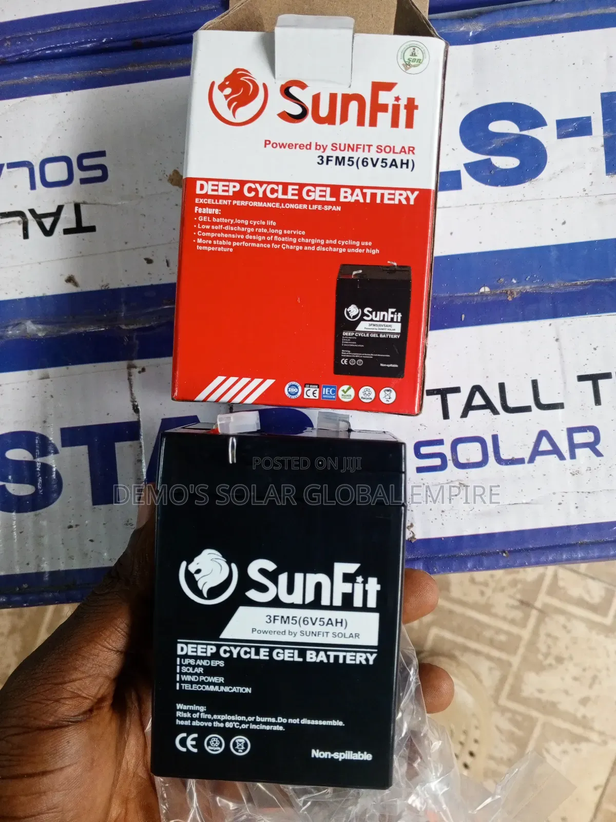 Inverter Battery 5a 12v