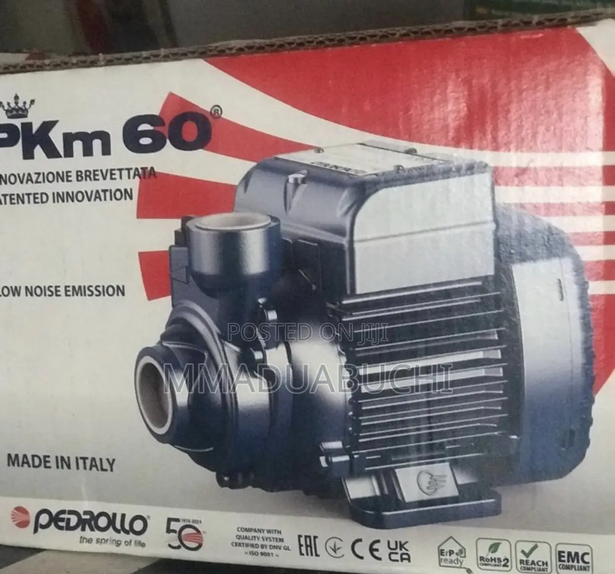 0.5hp Pedrollo Surface Pump