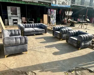 Fabric Set Upholstery Living Room Sofa | Chairs