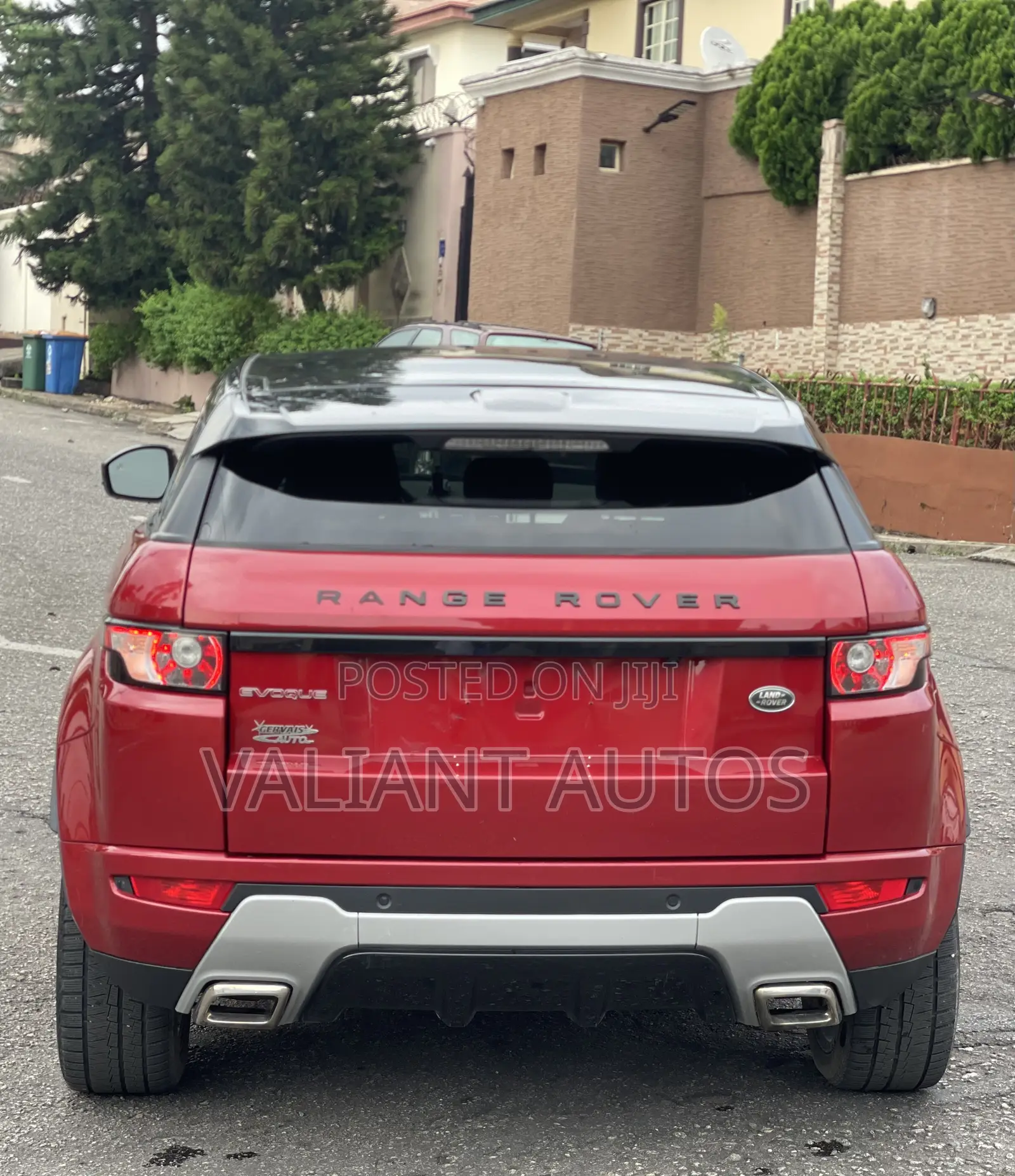 Land Rover Range Rover Evoque 2014 Red