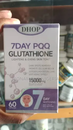 7days PQQ Glutathione 15000mg X 60 Capsules