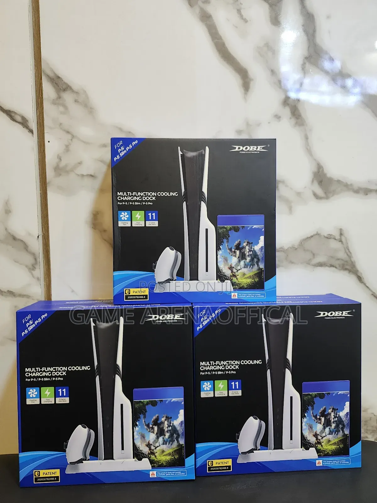 Dobe Ps5 Charging Cooling Hub – Game Ready