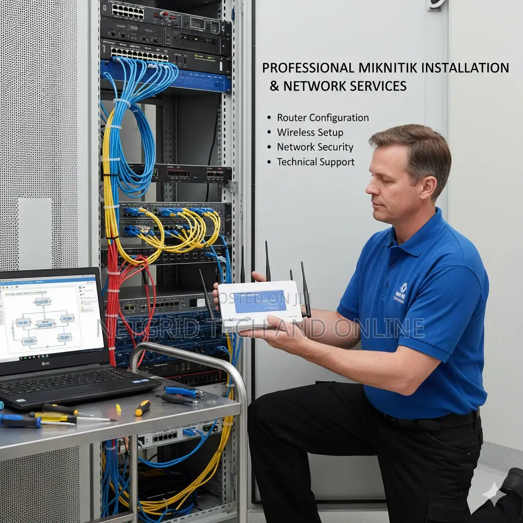 Professional Mikrotik Router Engineer (Onsite Remote) in Nigeria