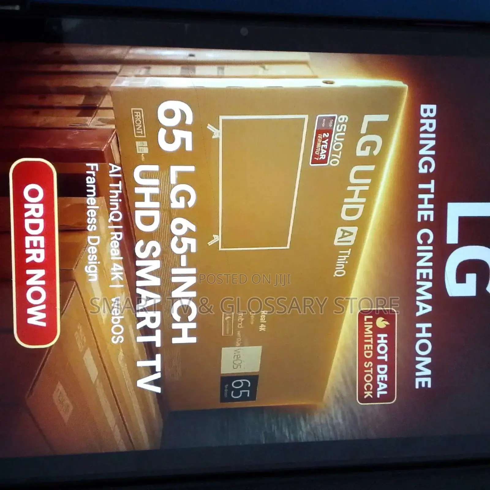 65 Inches Smart Tv With Building Streaming Service