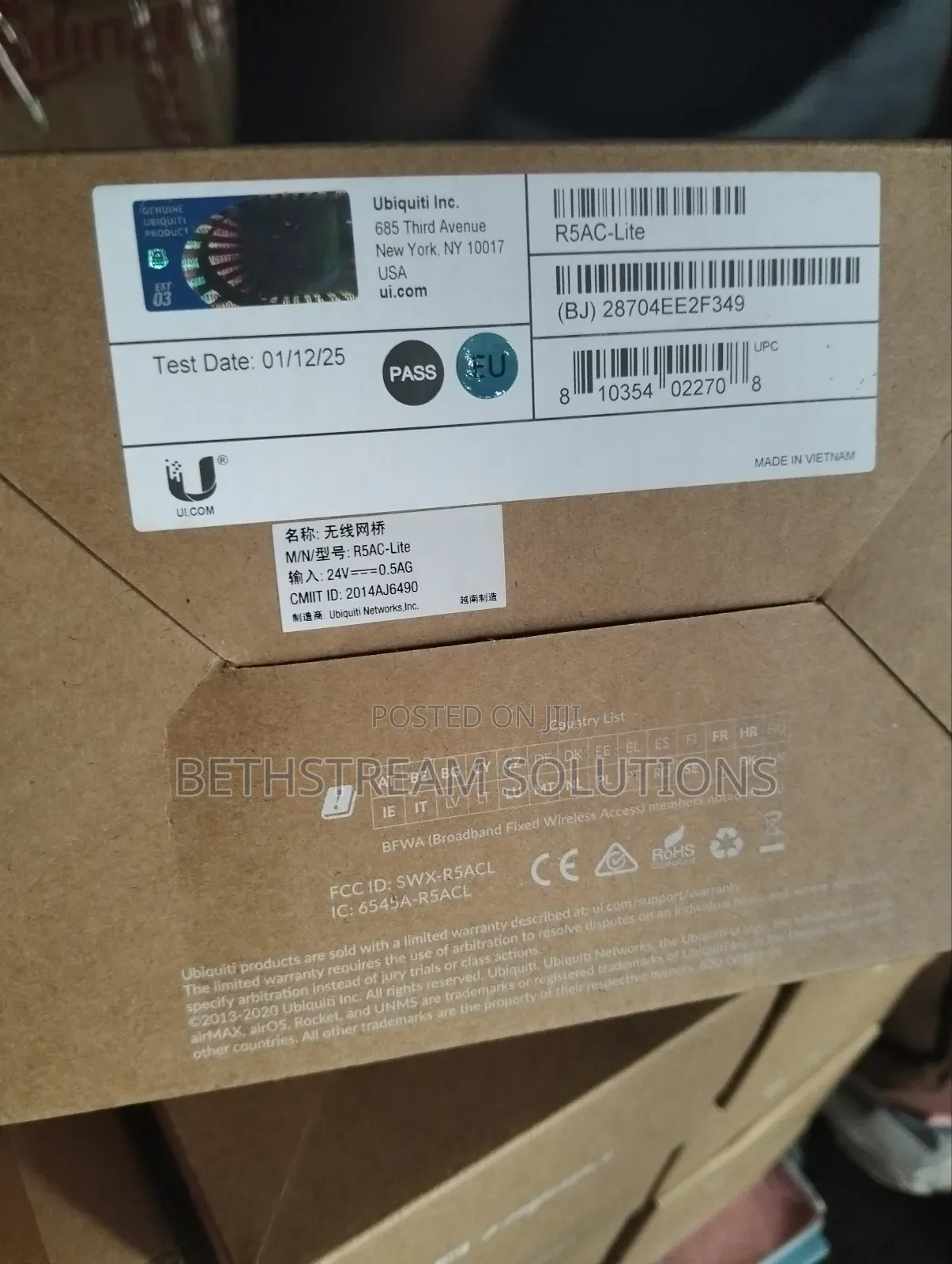 Ubiquiti Rocket 5ac Lite Radio