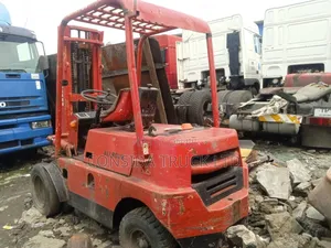 Forklift Truck Machine Red 1998