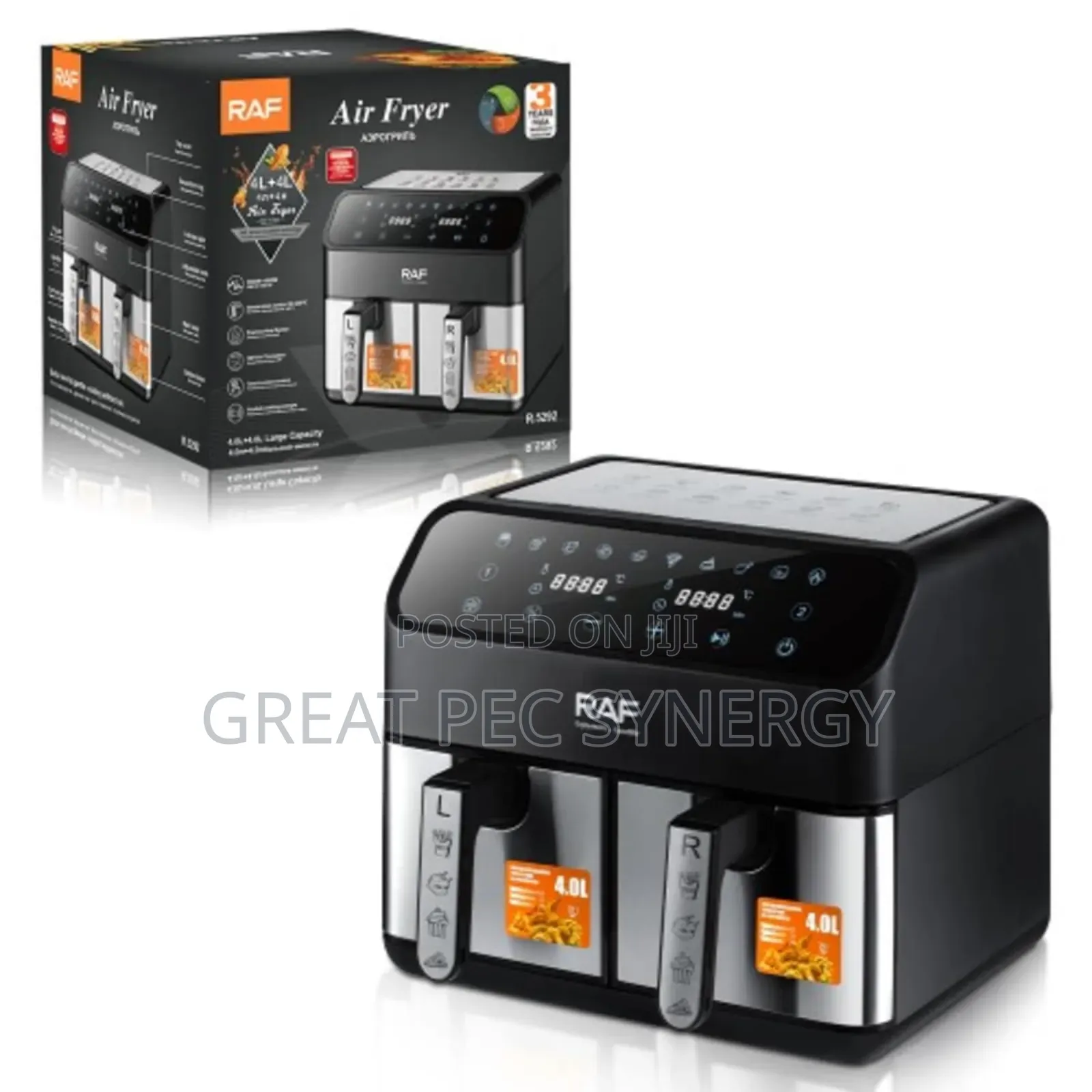 Raf R-5292 Multifunctional Digital Airfryer