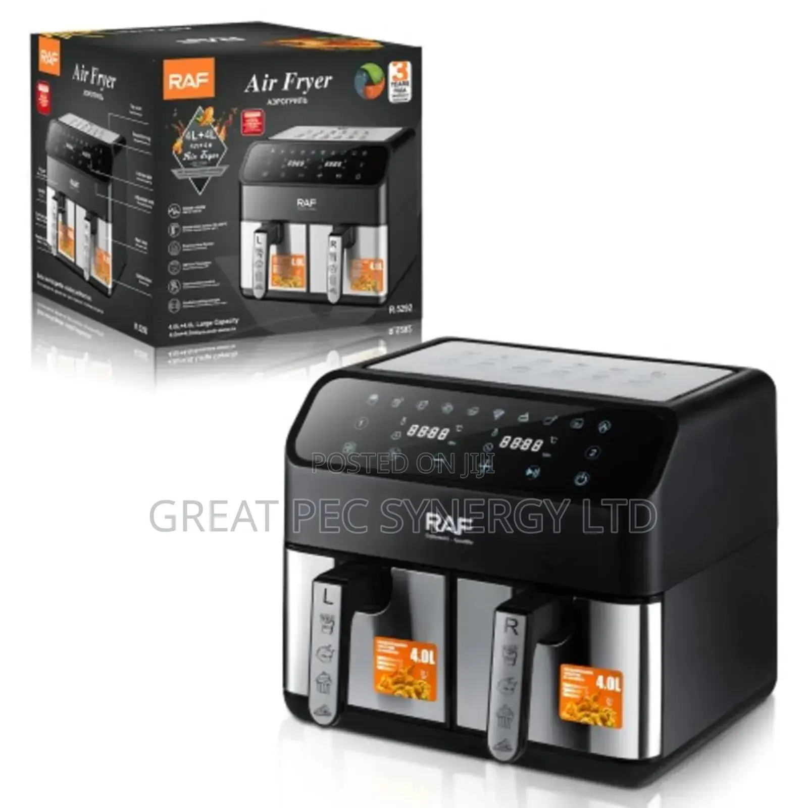 Raf R-5292 Multifunctional Digital Airfryer