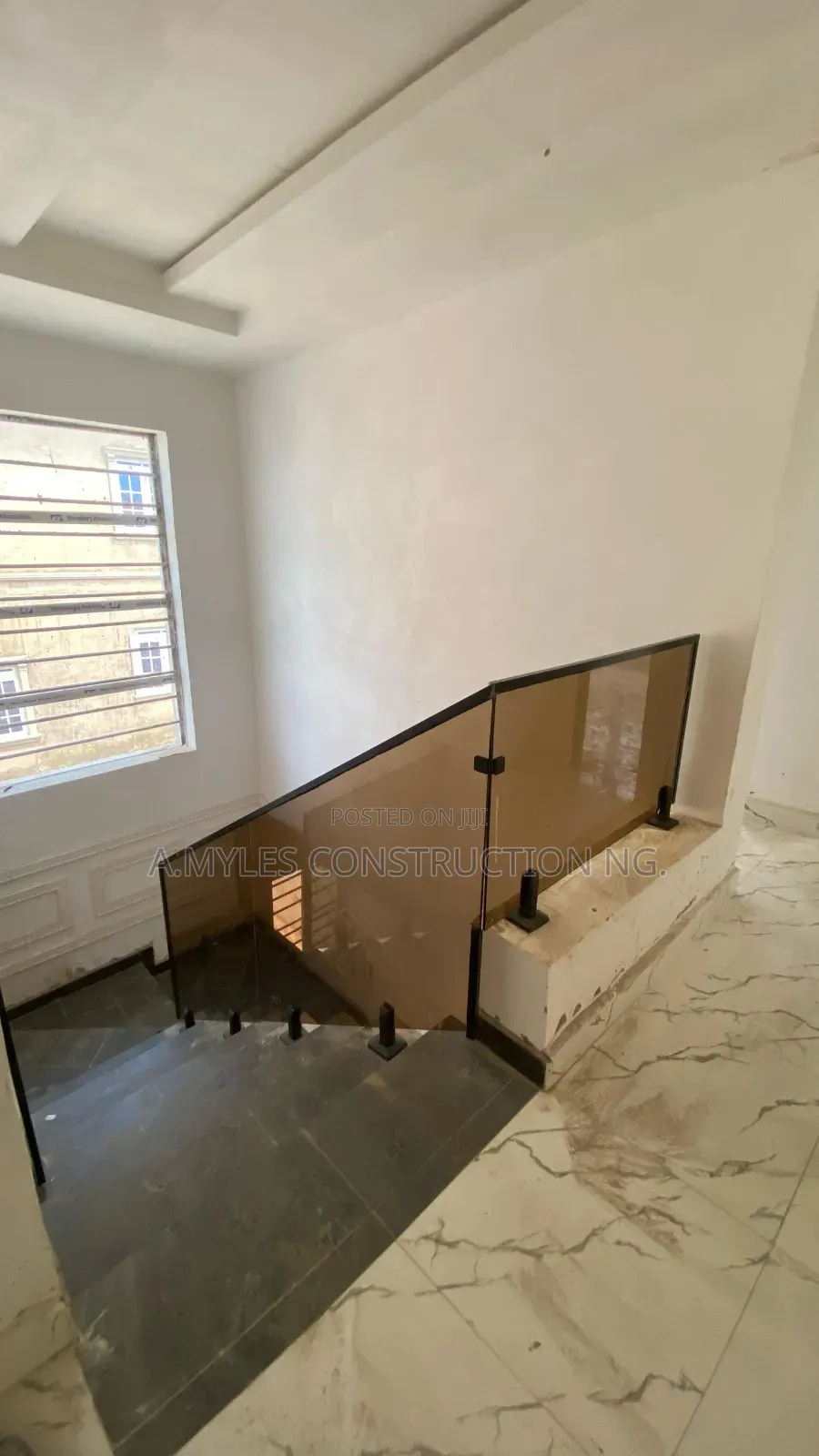 Tinted Glass Handrail