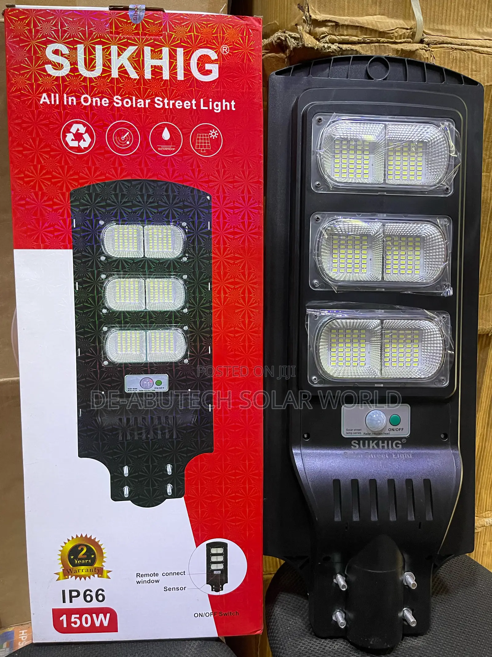 150 Watts Solar Street Lights