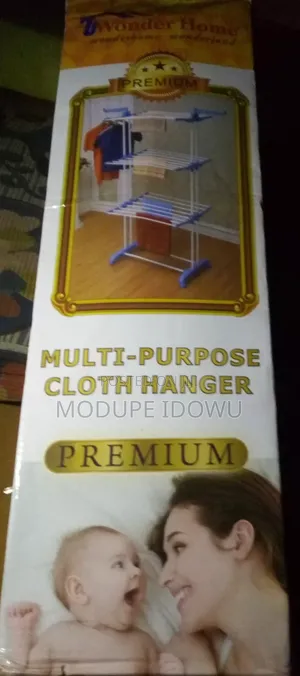 Sealed 40kg 3 Tier Cloths Hanger (Big Pipe)