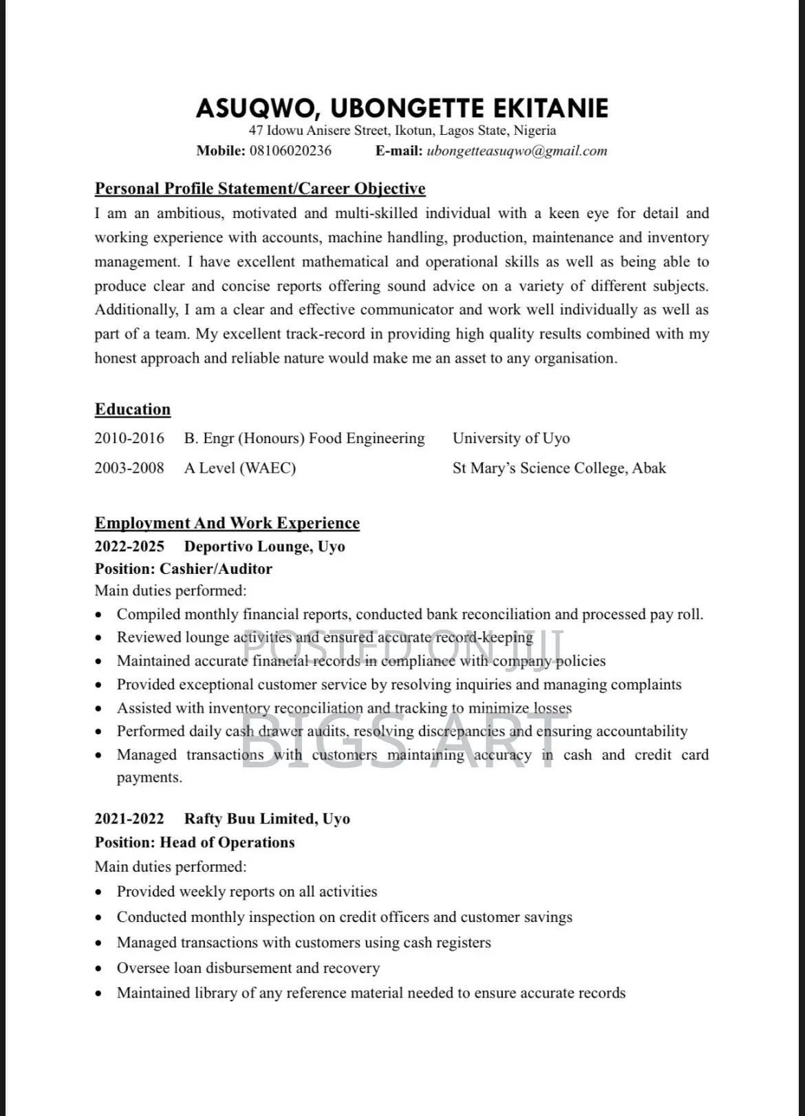 Event Assistant/Driver