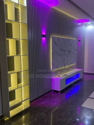 Tv Console With Acrilic Stones